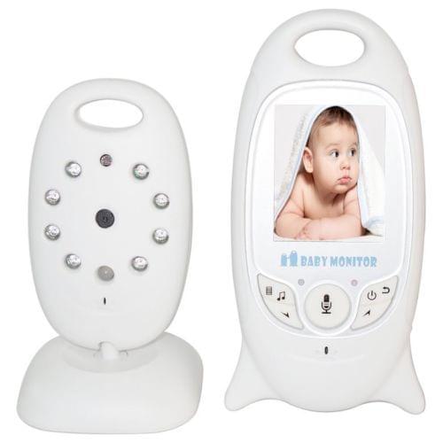 2.0 inch Color Video Wireless Baby Monitor Security Camera 2 Way Talk Nigh Vision IR LED Temperature Monitoring with 8 Lullabies