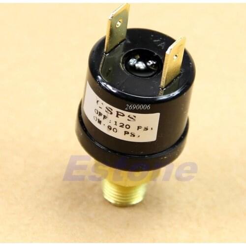 90 PSI -120 PSI Air Compressor Pressure Control Switch Valve Heavy Duty New