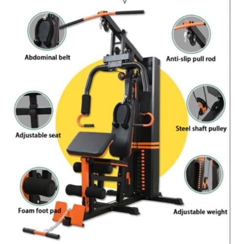 Comprehensive training device single station home and commercial sports fitness fitness equipment multifunctional