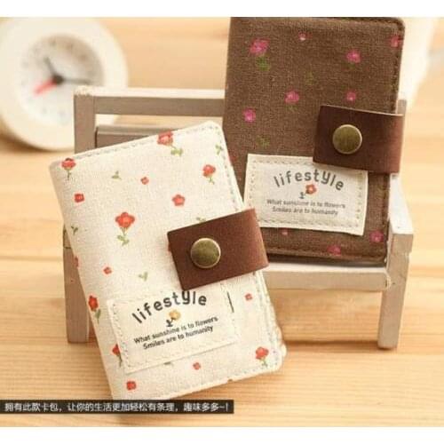 Hot Sale Retro Florals Women Credit ID Card Clutch Bag Wallet Purse Holder Pouch Coin Bag for Travel Daily Accessories Best Gift