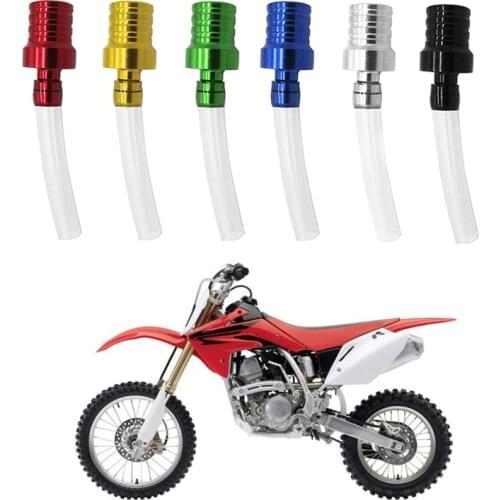 Motorcycle Gas Fuel Cap 2 Way Valves Vent Breather Hoses Tubes For Motocross ATV Quad Dirt Pit Bike Fuel Tank Breather Pipe