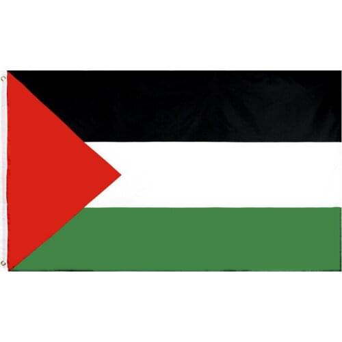 Palestine National Flag Football Banner Polyester Flag 90*150cm For Festival Home Garden Decoration Party Supplies