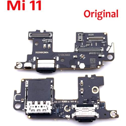 Original Best Charge Board For Xiaomi Mi 11 mi11 Microphone Module USB Charging Port Flex Cable Connector