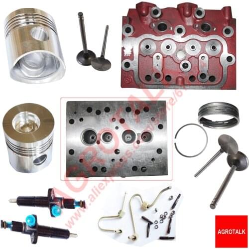 The repair kit to upgrade swirl J285T to Direction Injection for Fengshou Estate FS180-3 / FS184 with engine