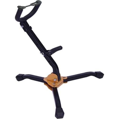 Sax Tripod Floor Stand Holder Black for Tenor Saxophone Accessory