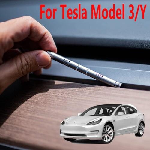 For Tesla Model 3 Y Special Aromatherapy Solid Lasting Perfume Air conditioning vent FragranceTesla Air Freshener