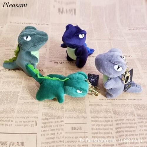 Creative Dinosaur Keychain Plush Scented Tyrannosaurus Doll Doll Bag Pendant Couple Jewelry Key Chain