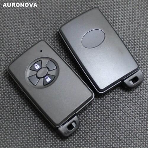 AURONOVA New Replace Keyless Entry Key Shell for Toyota Reiz Rav4 Mark X 2 Buttons Remote Car Key Fob Case With Blade