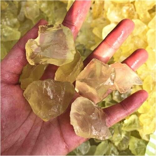 Yellow Citrine Crystal Rough Stones Wholesale Natural Carved Raw Gemstone For Home Decoration