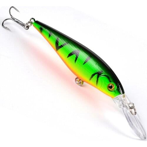 11.5cm 10.5g Minnow Fishing Lures Wobbler Hard Baits Crankbaits ABS Artificial Lure For Bass Pike Fishing Tackle