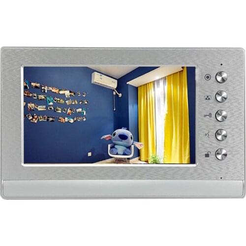 Homefong 7 Inch Video Door Phone Monitor Home Intercom System Unlock Talk For Door Acces control
