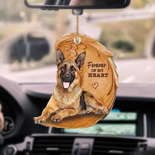 8cm Car Decoration Pendant 6 Styles Home Decorations Cute Car Acrylic Dog Pendant Pendant for Car Liv Room Bedroom Decors