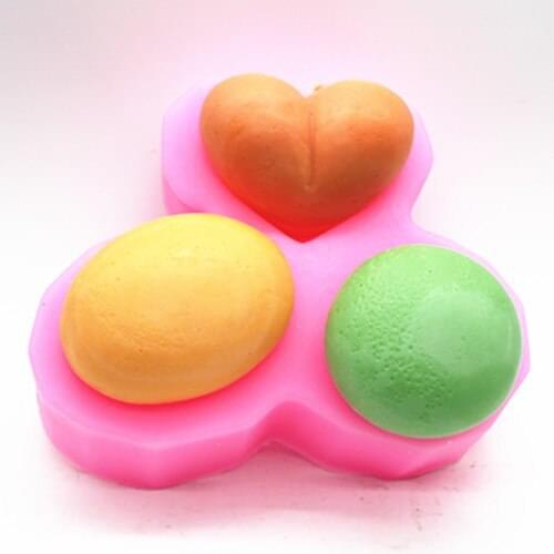 C529 soap mold/handmade soap mold/silicone mold/soap die/silica gel soap die 3 different shapes