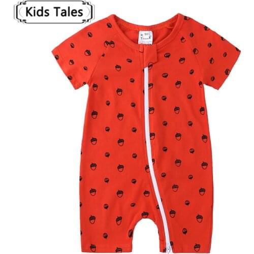 Baby Romper Baby Girl Boy Summer Clothes vegetables Soft Light Cute Pattern Newborn Baby Cotton short sleeve Jumpsuit SR558