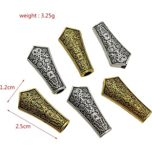 JunKang 2 color rosary tassel column connector DIY production of Muslim Islamic meditation jewelry crafts matching accessories