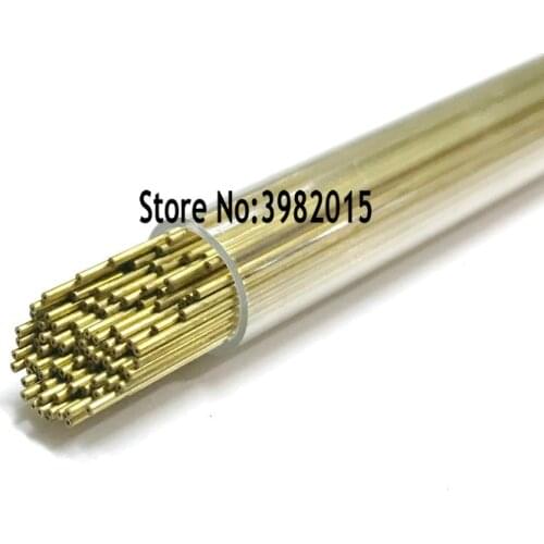 Brass Drilling Electrode Tube OD 0.8*400mm Single Hole for WEDM Drilling Machine