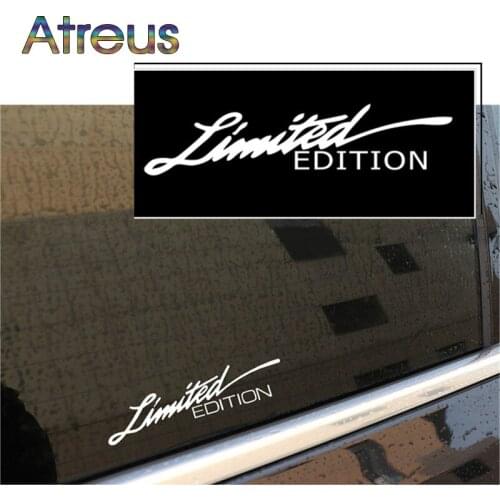 Car Window Sticker LIMITED EDITION Creative Vinyl for Abarth Fiat 500 Toyota Avensis t25 Corolla RAV4 Yaris chr Auris Camry 40