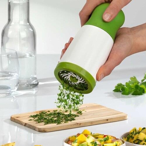 New Herb Grinder Spice Mill Parsley Shredder Chopper Fruit Vegetable Cutter Kitchen Gadgets Cooking Tools grain mill spice mill