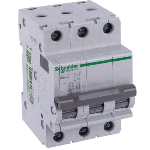 OSMC32N3D10 OSMC32N-D10A/3P OSMC32N Miniature circuit breaker, 3P, D curve, 10A, 400V, Icn=6kA, M5