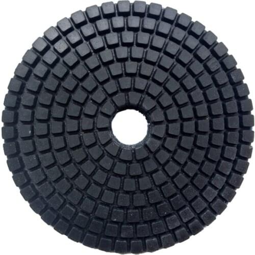 5PCS/Set 4 Inch 100MM Wet Polishing Pad Sharp Type Flexible Diamond Polishing Pad For Marble Granite Stone