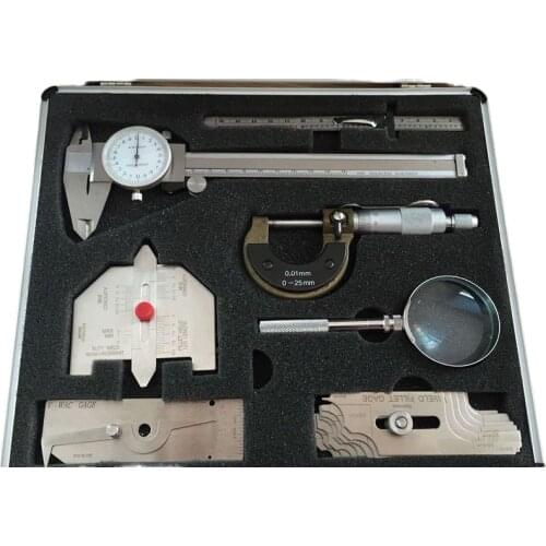 Weld gauges welding inspection tools Welding gauges in set 7pcs/set