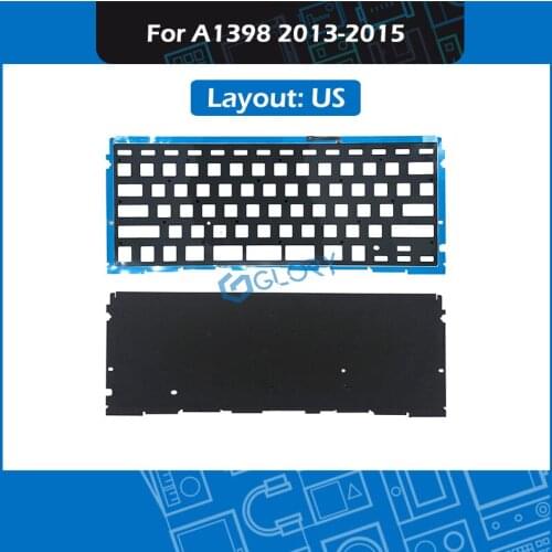10pcs/Lot US Layout A1398 Keyboard backlight For Macbook Pro Retina 15" A1398 Keyboard Repair 2013 - 2015