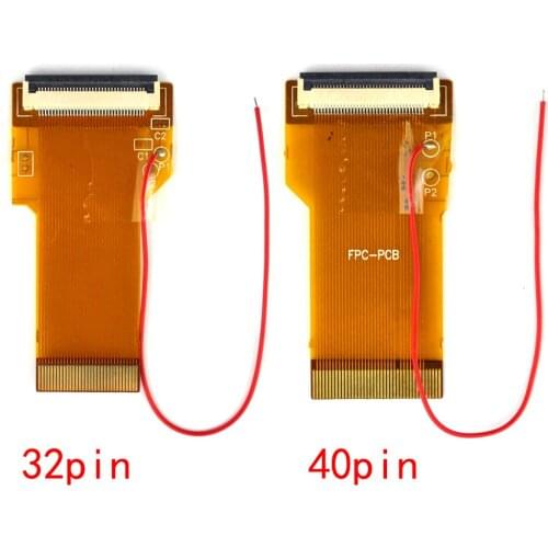 10pcs a lot for GBA Ribbon Cable 32pin 40 Pin AGS 101 Backlit Adapter Screen Mod with cable