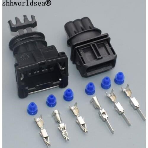 Shhworldsea 1set 3 pin Car Power Timer Wire Female Male Connector Restrictor Sensor PLUG 282191-1 282729-1 1-962581-1 For Toyota