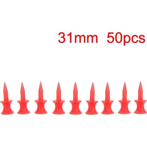 50Pcs/set Plastic Golf Tees Golf Training Aids Outdoor Golfer Accessory For Golfer Portable Golf Tees