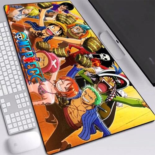 One Piece and Hot Persona Mouse Mat 2mmSoft Rubber Large Mouse Pad Size Waterproof Eco-friendly Material Desk Pads