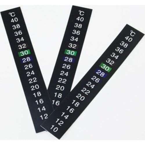 Digital Fish Tank Measurement Liquid Crystal Temperature Stickers Aquarium Thermometer Temp Meter Fishbowl Accessories