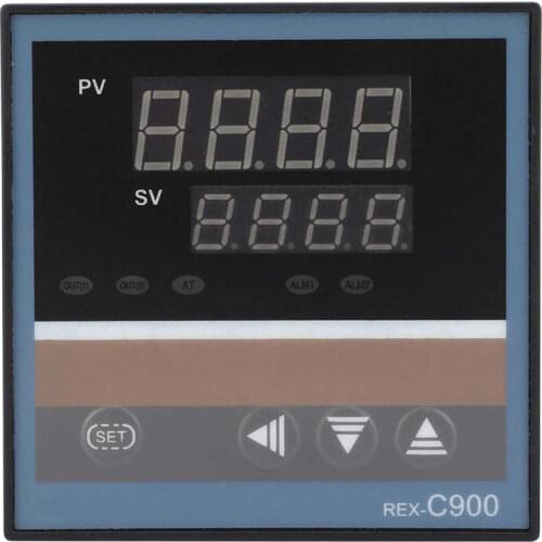 Digital Temperature Controller Intelligent Thermostat Switch REX-C900FK02-MxDA 220V