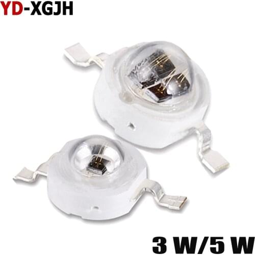 3W 5W,High Power Infrared LED Chip,680nm,730nm,800nm,850nm,880nm,940nm,1000nm, Light Emitting Diode Lamp For Night Vision Camera