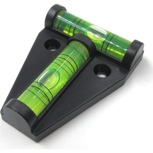 Mini Spirit Level Supplies Bubble Shell 1PC Triangular Measuring Tools Measurement Instrument T-Type Spirit Level
