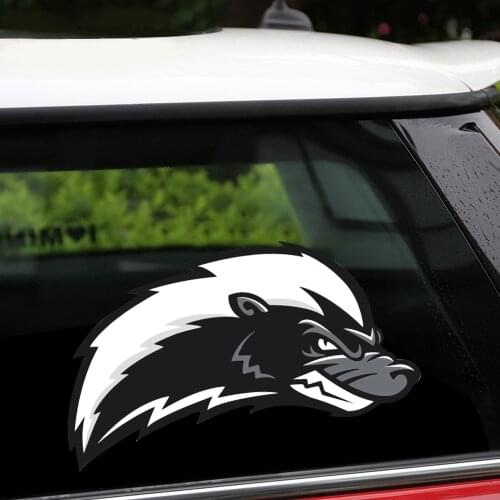 New Removable & Reusable Stickers Car Head of Honey Badger Home Car Stickers and Decals Body Window Door Sticker Auto Product