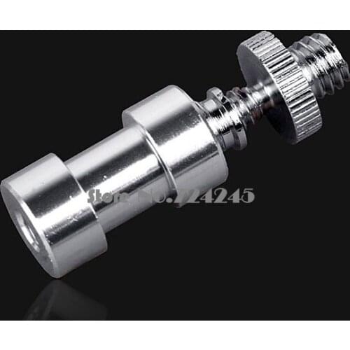 NEW 10PCS Wholesale 3 in 1 1/4" 3/8" 5/8" Tripod screw to Flash Mount Bracket Holder Camera Adapter