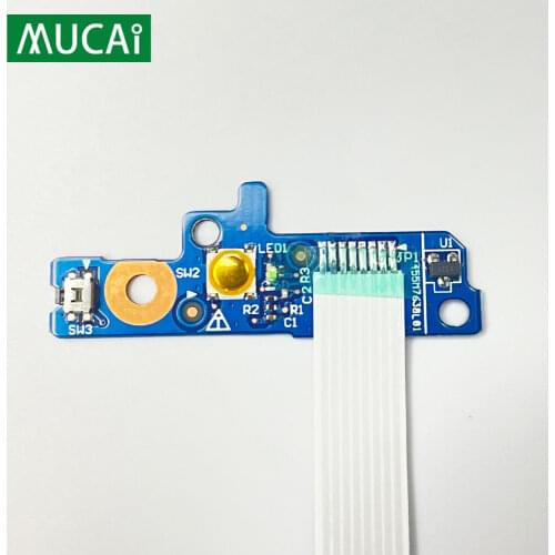 Original For Lenovo IdeaPad P400 P500 Z400 Z500 Power Button Board with Cable LS-9065P LS-9061P 90001771 NBX00019B00
