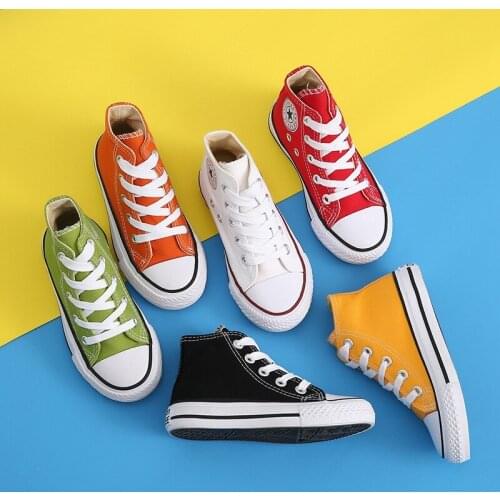Canvas Children Shoes Kids Girls Princess Shoes Breathable Boy Canvas Shoes Casual Child Flat Shoes Kid Tennis Sport Shoes