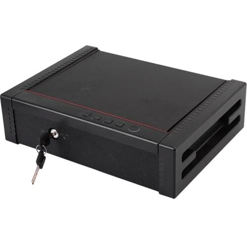 Fingerprint password pistol box manufacturers supply safes, fingerprint models, valuables storage safes in the car