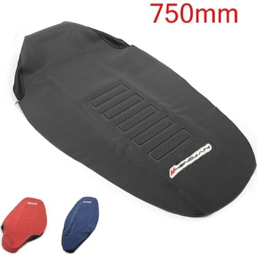 750mm Rubber Gripper Soft Seat Cover Saddle cushion skin Non-slip Stretchy Waterproof For EXC EXCF 125 150 250 350 450