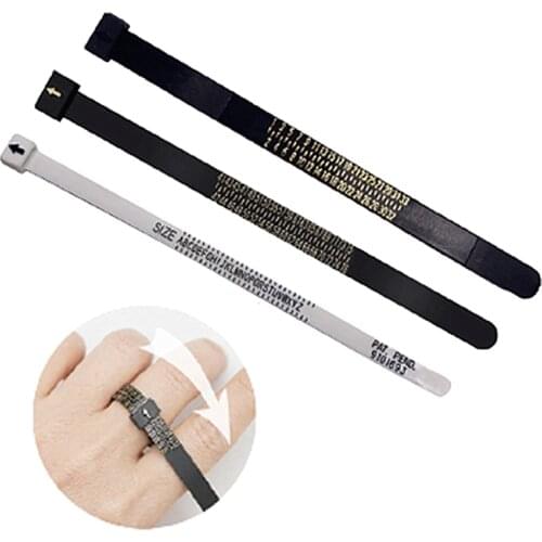1Pc Ring Sizer UK/US/EU/JP Wedding Official Finger Measure Gauge Men and Womens Sizes Jewelry Accessory Measure