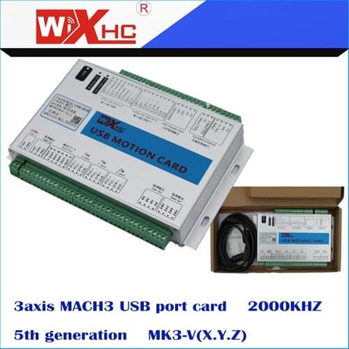 CNC XHC 5th generation 3 Axis USB motion control card of 2000HKZ