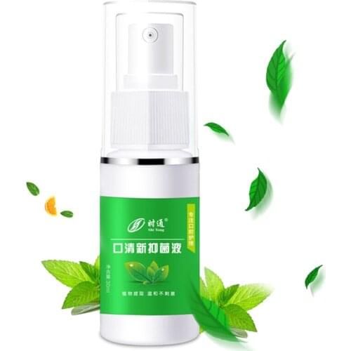 30g Breath Freshener Spray Oral Odor Treatment Spray Refresher for Bad Breath Oral Care EF