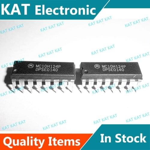 5PCS/Lot MC10H124L MC10H124P MC10H124FN MC10H124FNG MC10H124M MC10H124MEL Quad TTL-to-MECL Translator With TTL Strobe Input