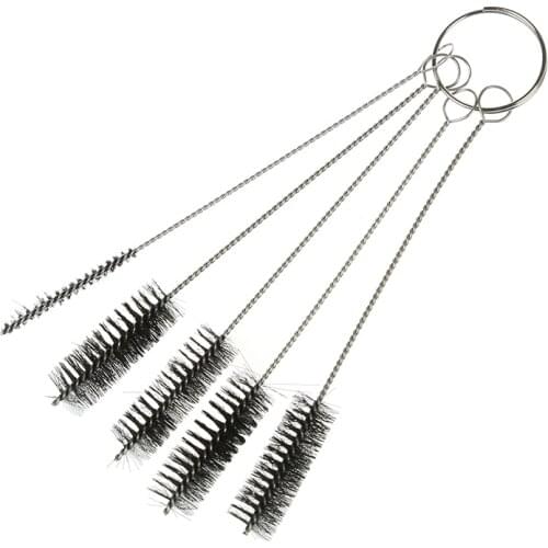 5 pc tattoo cleaning brush for Tube tattoo machine (Black)