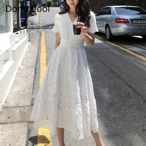 Модные вязаные платья DORLA COOL China At AliExpress