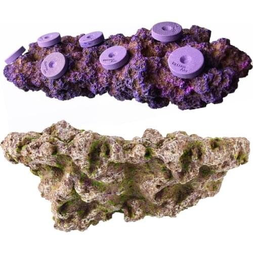 DW Aquarium Magnetic Coral Frag Rock Rack Holder Turtle Pier Fish Tank Lanscaping Stone Magnetic Thickness 18mm