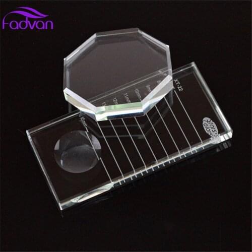 FADVAN 7MM to 15MM Eyelash Extension Stand Base for Durable Eyelash Extension Pallet Tray False Lashes Grafting Holder Tools