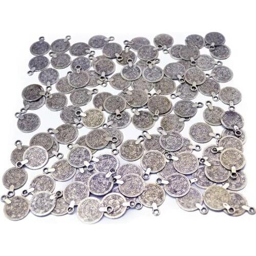 Bohemian Gypsy Coins Pendant Tribal Charms Indian Statement Coin Necklace Accessories Coins Tassel Jewelry Gift