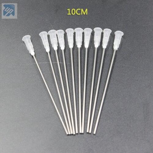 100pcs syringe needle for epson/hp/canon, ciss cartridge, ciss accessory, ciss parts,diy parts,long 10cm diameter 1.6MM
